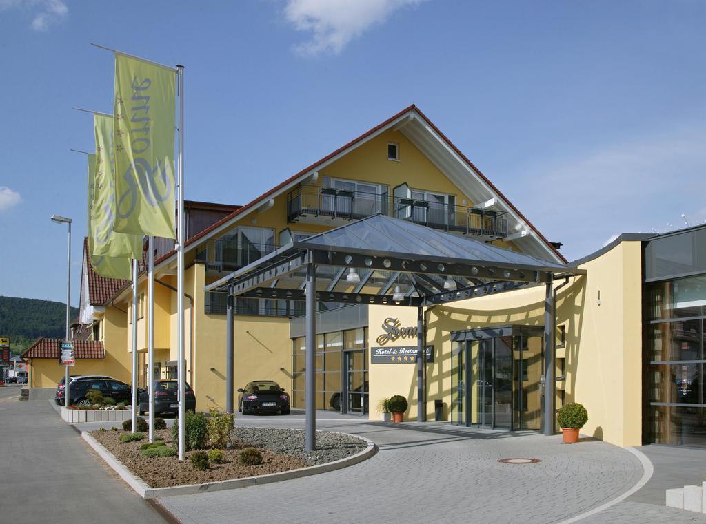 Hotel Sonne Garni Rudersberg Eksteriør billede